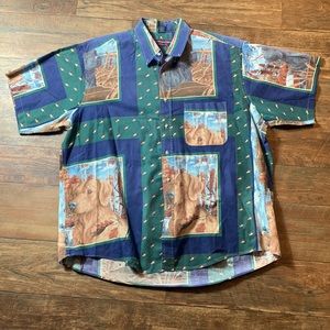 Boston Prepatory Hunting Lab Vintage XL Shirt Duck Geese